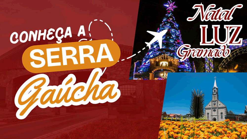 Serra Gaúcha com Natal Luz